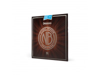 D'Addario NB1253 12-53 Light, Nickel Bronze Acoustic Guitar Strings D'Addario NB1253 12-53 Light, Nickel Bronze Acoustic Guitar Strings
